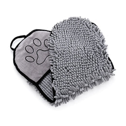 Pet Towel-Thick Gray-1 pack
